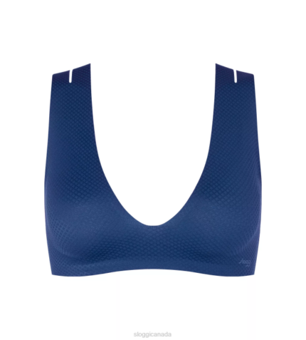 Bras | N024141 Blue Sapphire ZERO FEEL FLOW Bralette Women sloggi