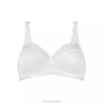 Bras | N024200 White ROMANCE Bralette Women sloggi