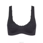 Bras | N024320 Black ZERO FEEL LACE Bralette Women sloggi