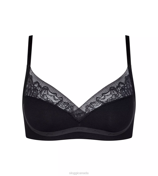bras_n024418_black_s_shadow_bralette_women_sloggi.png Bras | N024418 Black S SHADOW Bralette Women sloggi - Image 1