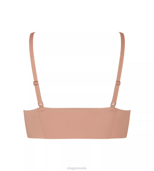 Bras | N024458 Cameo brown ZERO MICROFIBRE 2.0 Bralette Women sloggi - Image 2