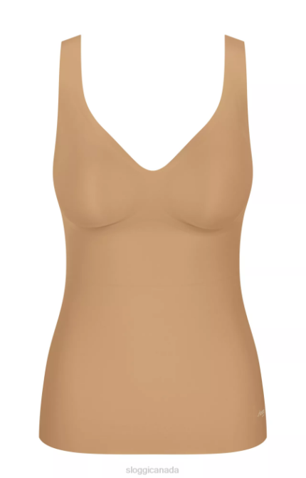 Bras | N024492 Cognac ZERO FEEL Bra shirt Women sloggi