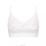 Bras | N024496 White GO ALLROUND LACE Padded bra Women sloggi