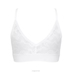 Bras | N024503 White GO ALLROUND LACE Bralette Women sloggi - Image 4