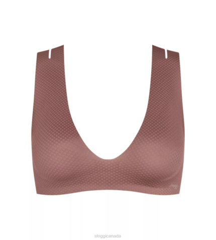 Bras | N024513 Cacao ZERO FEEL FLOW Bralette Women sloggi