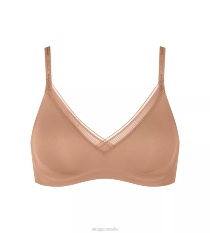 Bras | N024519 Nostalgic Brown BODY ADAPT TWIST Bralette Women sloggi