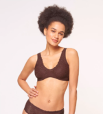 Bras | N024542 Ebony brown ZERO FEEL LACE Bralette Women sloggi - Image 2
