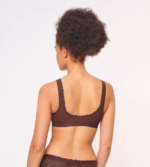 Bras | N024542 Ebony brown ZERO FEEL LACE Bralette Women sloggi - Image 3