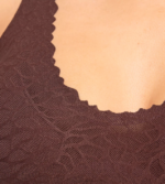 Bras | N024542 Ebony brown ZERO FEEL LACE Bralette Women sloggi - Image 5