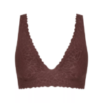 Bras | N024624 Ebony brown ZERO FEEL LACE Top Women sloggi