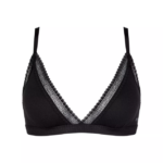 Bras | N02496 Black GO RIBBED Bralette Women sloggi