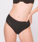 Knickers | N024107 Black GO Highwaist knickers Women sloggi - Image 4