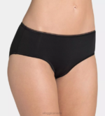 Knickers | N024111 Black FEEL SENSATIONAL Midi knickers Women sloggi - Image 2