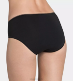 Knickers | N024111 Black FEEL SENSATIONAL Midi knickers Women sloggi - Image 3