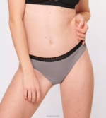Knickers | N024152 Black Combination GO RIBBED Tai knickers Women sloggi - Image 6