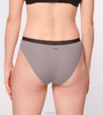 Knickers | N024152 Black Combination GO RIBBED Tai knickers Women sloggi - Image 7