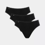 Knickers | N024172 Black 24/7 COTTON Tai knickers Women sloggi