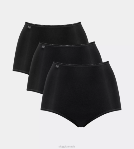 Knickers | N024174 Black 24/7 MICROFIBRE Maxi knickers Women sloggi