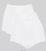 Knickers | N02418 White 24/7 COTTON Maxi knickers Women sloggi