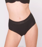 Knickers | N024201 Black DOUBLE COMFORT Maxi knickers Women sloggi - Image 2