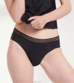 Knickers | N024203 Black S SUBTLE Highleg knickers Women sloggi - Image 3