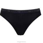 Knickers | N024247 Black 24/7 100 Tai knickers Women sloggi