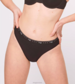 Knickers | N024247 Black 24/7 100 Tai knickers Women sloggi - Image 3