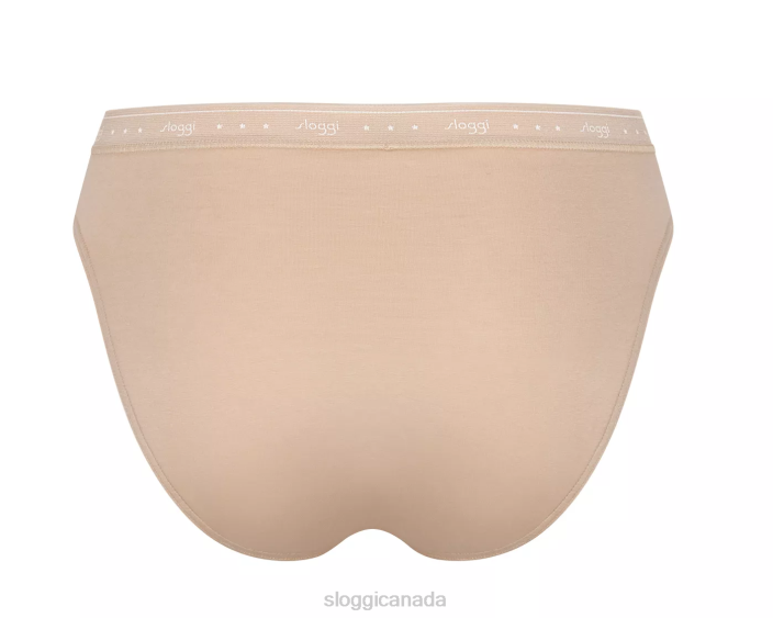 Knickers | N024249 New Beige 24/7 100 Tai knickers Women sloggi - Image 2