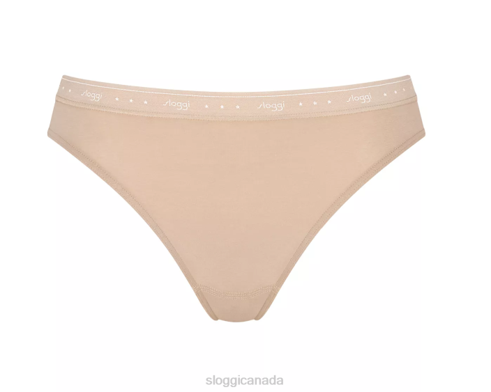 knickers_n024249_new_beige_24_7_100_tai_knickers_women_sloggi.png Knickers | N024249 New Beige 24/7 100 Tai knickers Women sloggi - Image 1