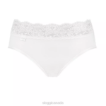 Knickers | N024252 White ROMANCE Midi knickers Women sloggi