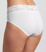 Knickers | N024252 White ROMANCE Midi knickers Women sloggi - Image 4