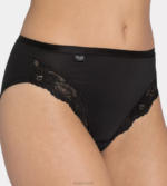 Knickers | N024256 Black ROMANCE Tai knickers Women sloggi - Image 3