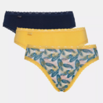 Knickers | N024259 Skin - Dark Combination 24/7 WEEKEND Tai knickers Women sloggi