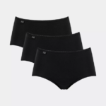 Knickers | N02425 Black 24/7 COTTON Midi knickers Women sloggi