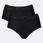 Knickers | N024274 Black DOUBLE COMFORT Maxi knickers Women sloggi