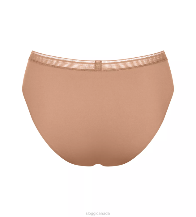 Knickers | N024284 Nostalgic Brown BODY ADAPT TWIST Highleg knickers Women sloggi - Image 2