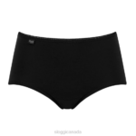 Knickers | N024294 Black 24/7 COTTON Midi knickers Women sloggi