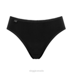 Knickers | N024300 Black 24/7 COTTON Tai knickers Women sloggi