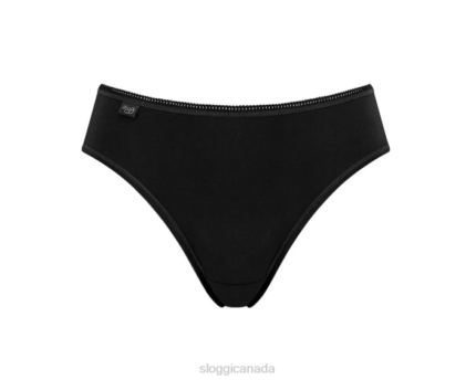 Knickers | N024300 Black 24/7 COTTON Tai knickers Women sloggi
