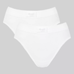 Knickers | N024308 White DOUBLE COMFORT Tai knickers Women sloggi