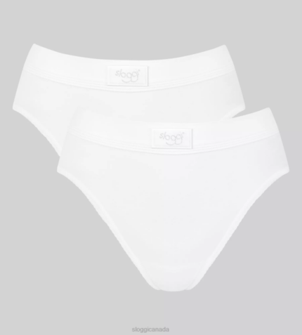 Knickers | N024308 White DOUBLE COMFORT Tai knickers Women sloggi
