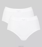 Knickers | N024312 White DOUBLE COMFORT Maxi knickers Women sloggi