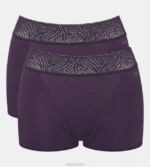 Knickers | N024324 Blueberry PERIOD PANTS Period short knickers Women sloggi