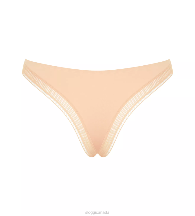 Knickers | N024326 Powder orange BODY ADAPT TWIST Brazilian knickers Women sloggi - Image 2
