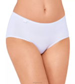 Knickers | N024338 White 24/7 MICROFIBRE Midi knickers Women sloggi - Image 2