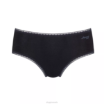 Knickers | N024340 Black GO Midi knickers Women sloggi - Image 2