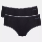 Knickers | N024340 Black GO Midi knickers Women sloggi