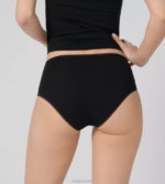 Knickers | N024340 Black GO Midi knickers Women sloggi - Image 5