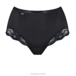 Knickers | N024353 Black ROMANCE Maxi knickers Women sloggi