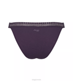 Knickers | N024354 Blueberry GO RIBBED Brazilian knickers Women sloggi - Image 3